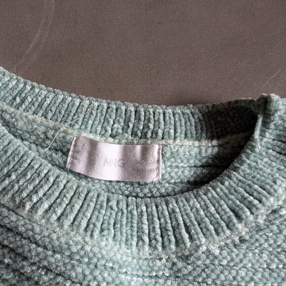 Mango mint green sweater | Size 11-12 - Picture 5 of 16
